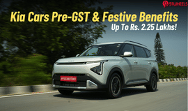 Kia Cars Get Pre-GST Savings, Festive Benefits Of Upto Rs. 2.25 Lakh