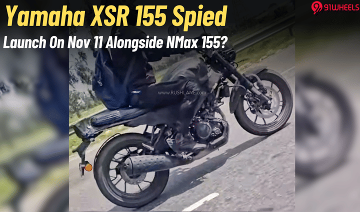 Yamaha XSR 155 Spied Testing: Launch Likely On Nov 11 With NMax 155