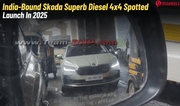 New-Gen Skoda Superb Diesel 4WD Spotted- Big Launch Expected Soon!