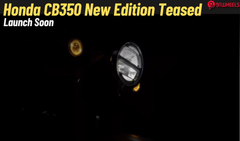 Honda CB350 New Edition Teased Ahead Of Launch- Coming Soon
