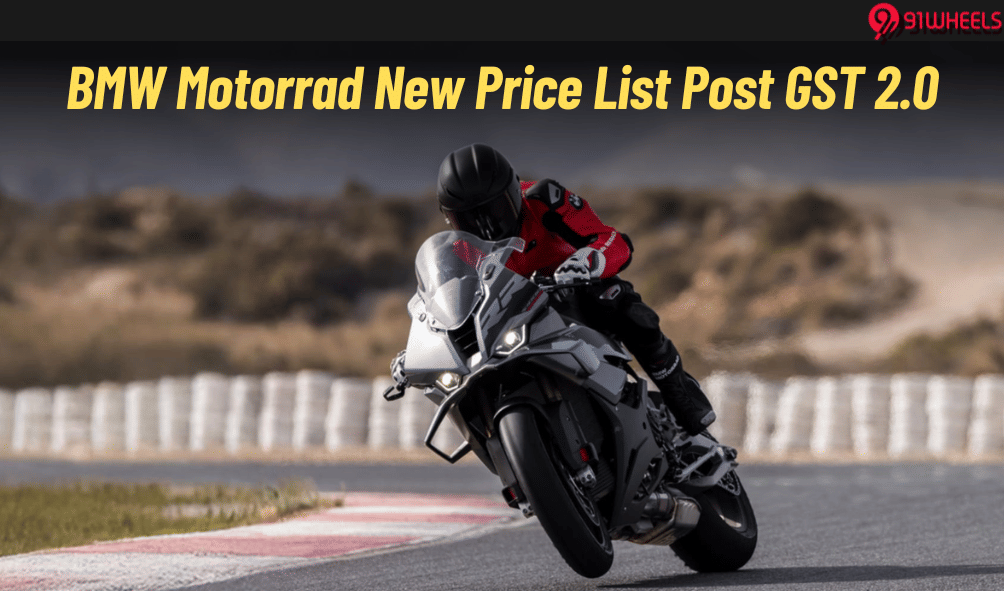 BMW Motorrad New Price List- Hike By Upto Rs 3.13 Lakhs Post GST 2.0
