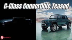 Mercedes-Benz Teases Return of G-Class Convertible - India Bound?