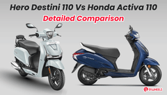Hero Destini 110 Vs Honda Activa 110: Detailed Comparison! Hero Destini 110 Vs Honda Activa 110: Detailed Comparison!