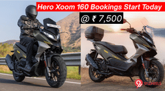 Hero Xoom 160 Bookings Open - Deliveries Start This Month Too Hero Xoom 160 Bookings Open - Deliveries Start This Month Too