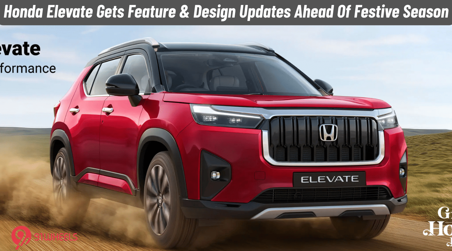 Honda Elevate Gets Feature & Design Updates Ahead Of Festive Season Honda Elevate Gets Feature & Design Updates Ahead Of Festive Season