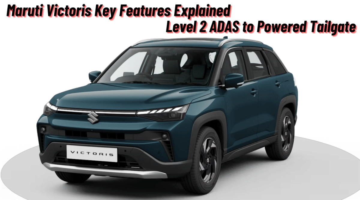 Maruti Suzuki Victoris Key Features Explained - Gesture Controlled Boot To Level 2 ADAS Maruti Suzuki Victoris Key Features Explained - Gesture Controlled Boot To Level 2 ADAS