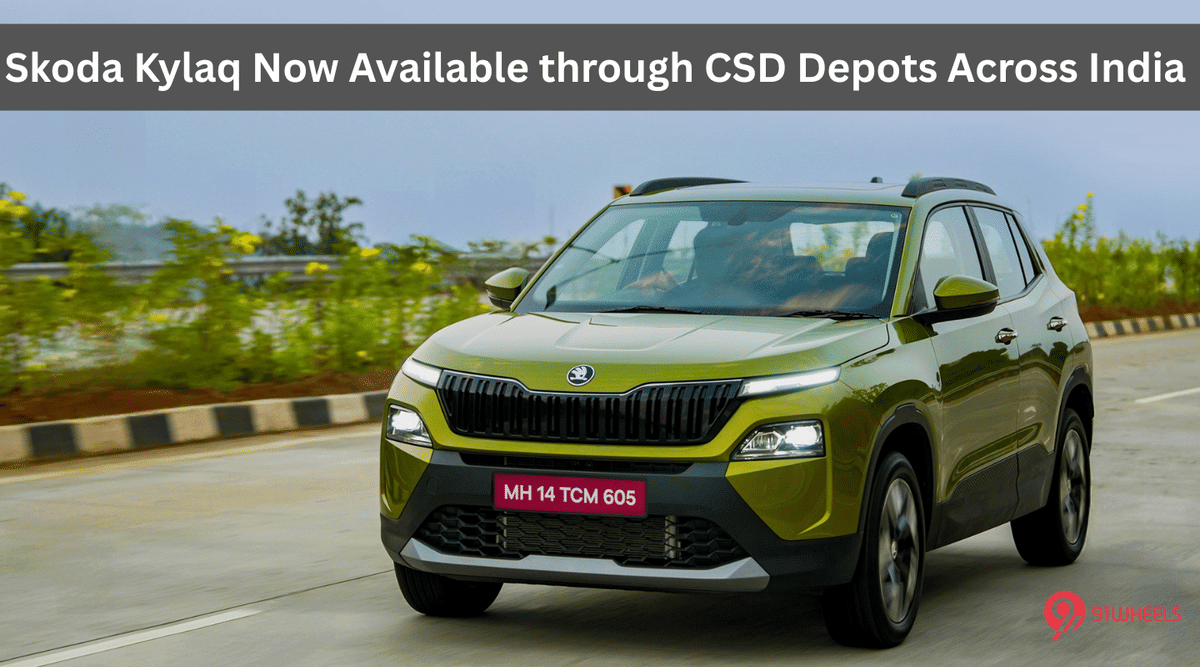 Skoda Kylaq Now Available through CSD Depots Across India Skoda Kylaq Now Available through CSD Depots Across India