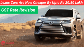 Lexus Cars Are Now Cheaper By Upto Rs 20.80 Lakh - GST Rate Revision