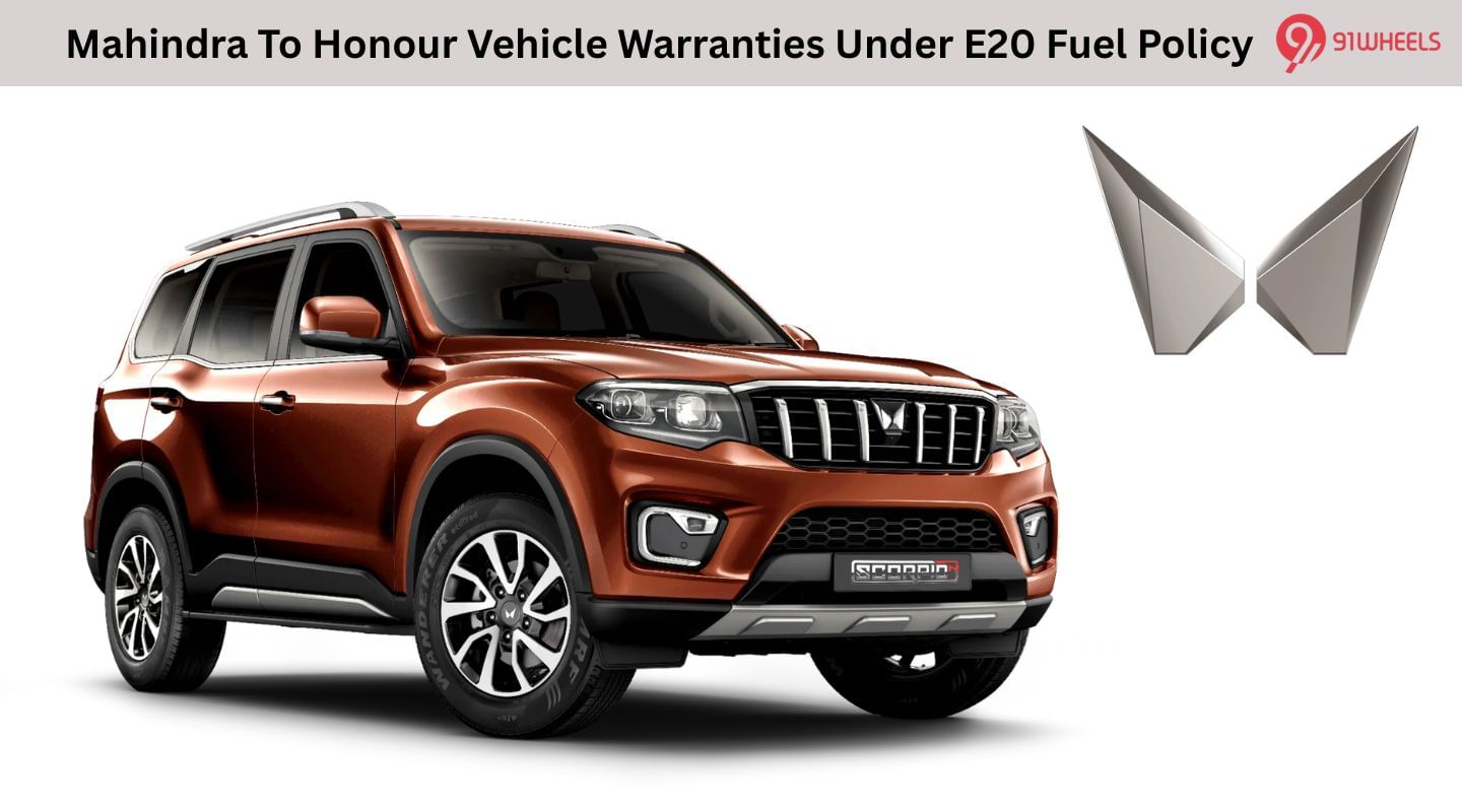 Mahindra To Honour Vehicle Warranties Under E20 Fuel Policy