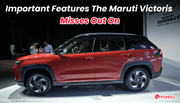 Important Features The Maruti Victoris Misses Out On