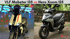 VLF Mobster 135 vs Hero Xoom 125 - Hot-Wheeler Comparison VLF Mobster 135 vs Hero Xoom 125 - Hot-Wheeler Comparison