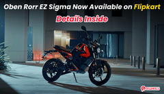Oben Rorr EZ Sigma Now Available on Flipkart - Check Details