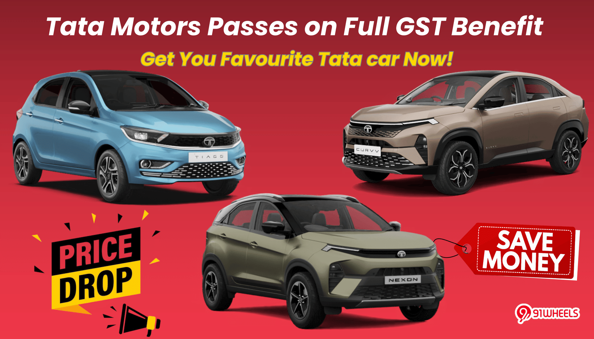 Tata Motors Passes on Full GST Benefit to Their Customers: New Prices Here! Tata Motors Passes on Full GST Benefit to Their Customers: New Prices Here!