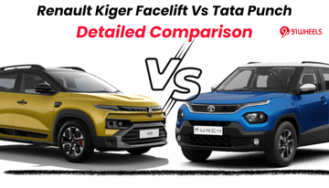 Renault Kiger Facelift Vs Tata Punch: Detailed Comparison