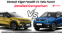 Renault Kiger Facelift Vs Tata Punch: Detailed Comparison