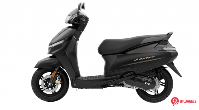 TVS Jupiter Stardust Black
