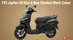 TVS Launches New Special Edition of Jupiter With New Stardust Black Colour TVS Launches New Special Edition of Jupiter With New Stardust Black Colour
