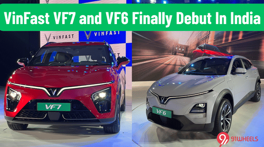 VinFast VF7 and VF6 Finally Debut In India - Starting At Rs 16.49 Lakh