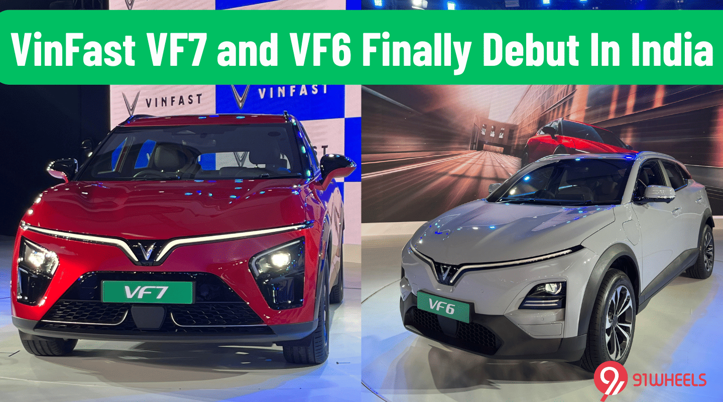 VinFast VF7 and VF6 Finally Debut In India - Starting At Rs 16.49 Lakh VinFast VF7 and VF6 Finally Debut In India - Starting At Rs 16.49 Lakh