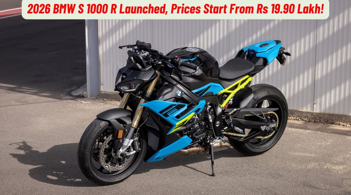 2026 BMW S 1000 R Launched, Prices Start From Rs 19.90 Lakh!