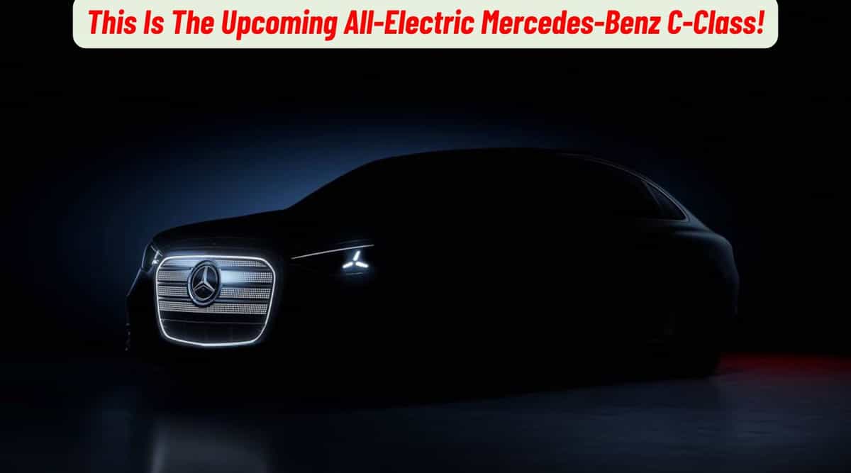 All-Electric Mercedes-Benz C-Class Teased At IAA Mobility Show, Global Debut In 2026! All-Electric Mercedes-Benz C-Class Teased At IAA Mobility Show, Global Debut In 2026!