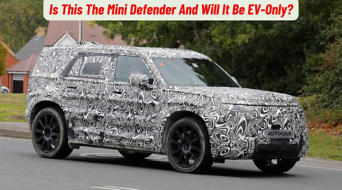 Is This The Mini Defender And Will It Be EV-Only?