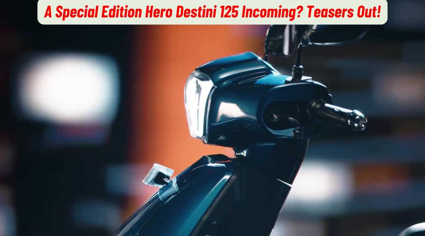 A Special Edition Hero Destini 125 Incoming? Teasers Out!