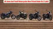 All Jawa And Yezdi Motorcycles Now Priced Under Rs 2 Lakh!