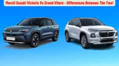 Maruti Suzuki Victoris Vs Grand Vitara - Differences Between The Two!