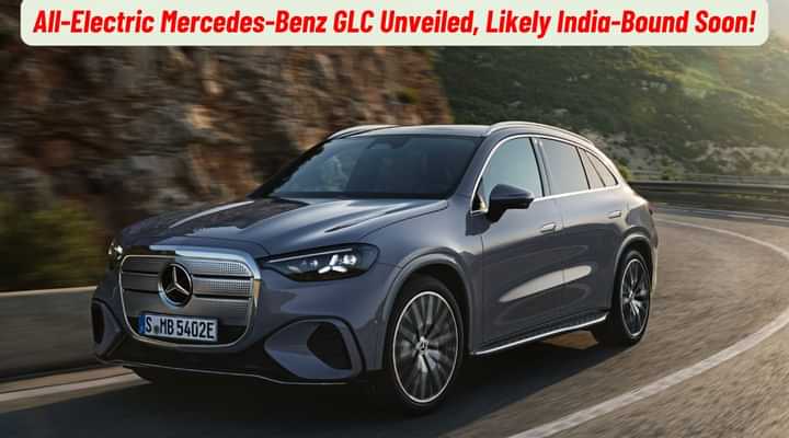 Mercedes-Benz GLC Electric Unveiled, Likely India-Bound Soon! Mercedes-Benz GLC Electric Unveiled, Likely India-Bound Soon!