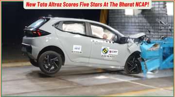 New Tata Altroz Scores Five Stars At The Bharat NCAP!