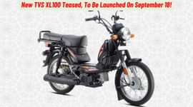 New TVS XL100 Teased, To Be Launched On September 18!