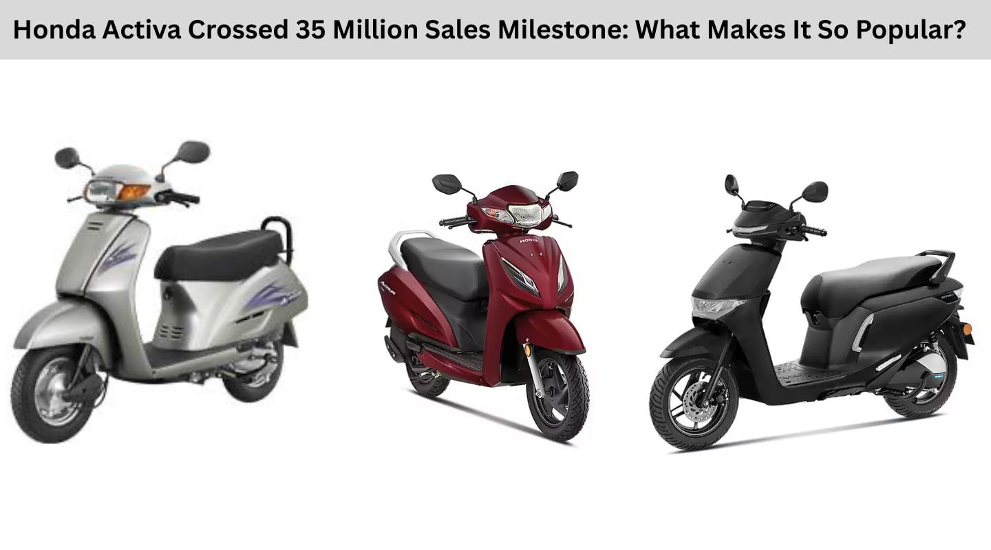 Honda Activa Crossed 35 Million Sales Milestone: What Makes It So Popular? Honda Activa Crossed 35 Million Sales Milestone: What Makes It So Popular?
