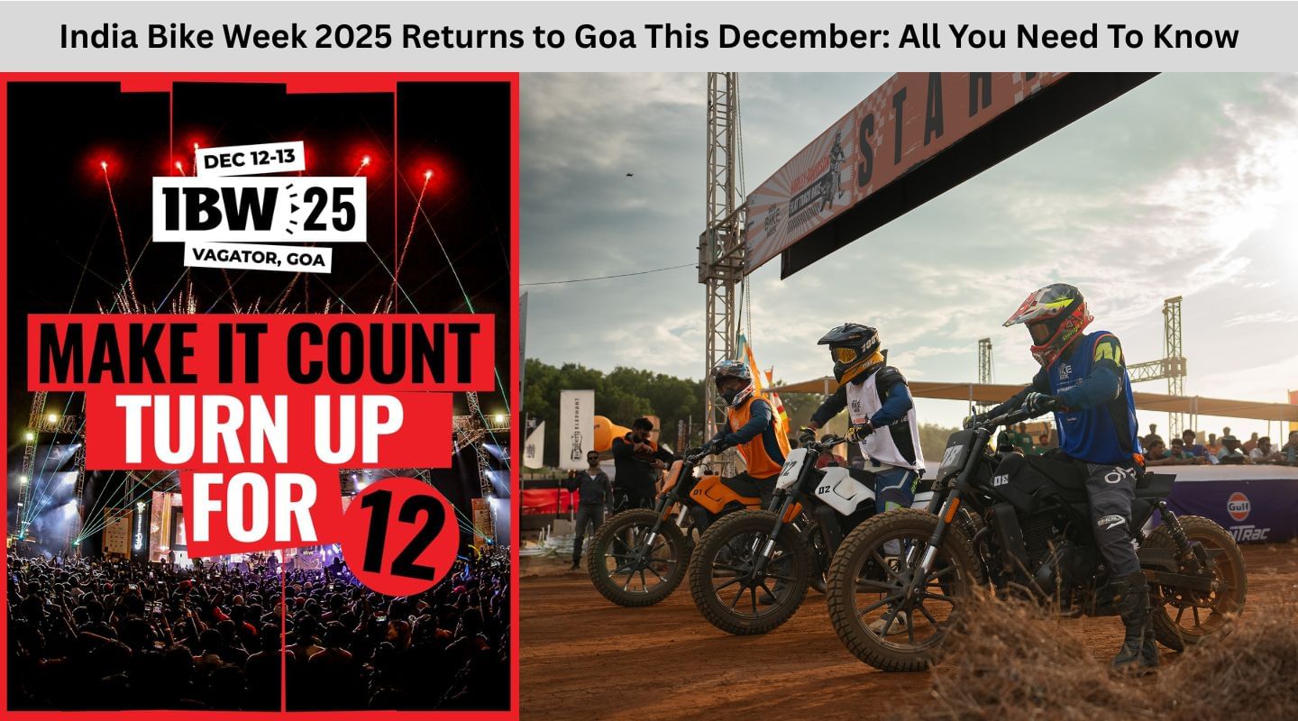 India Bike Week 2025 Returns to Goa This December: All You Need To Know India Bike Week 2025 Returns to Goa This December: All You Need To Know