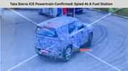 Tata Sierra ICE Powertrain Confirmed: Spied At A Fuel Station