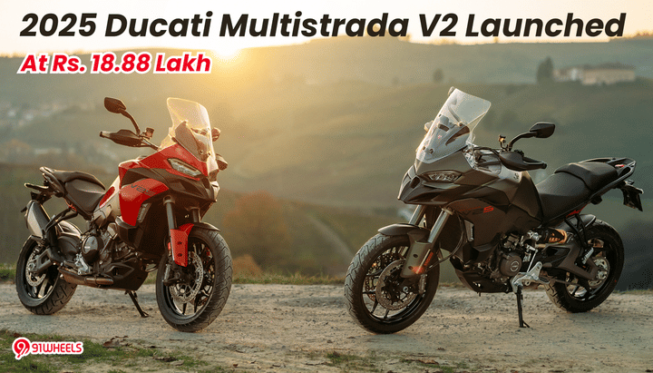 2025 Ducati Multistrada V2 Launched At Rs. 18.88 Lakh: All Details Here 2025 Ducati Multistrada V2 Launched At Rs. 18.88 Lakh: All Details Here