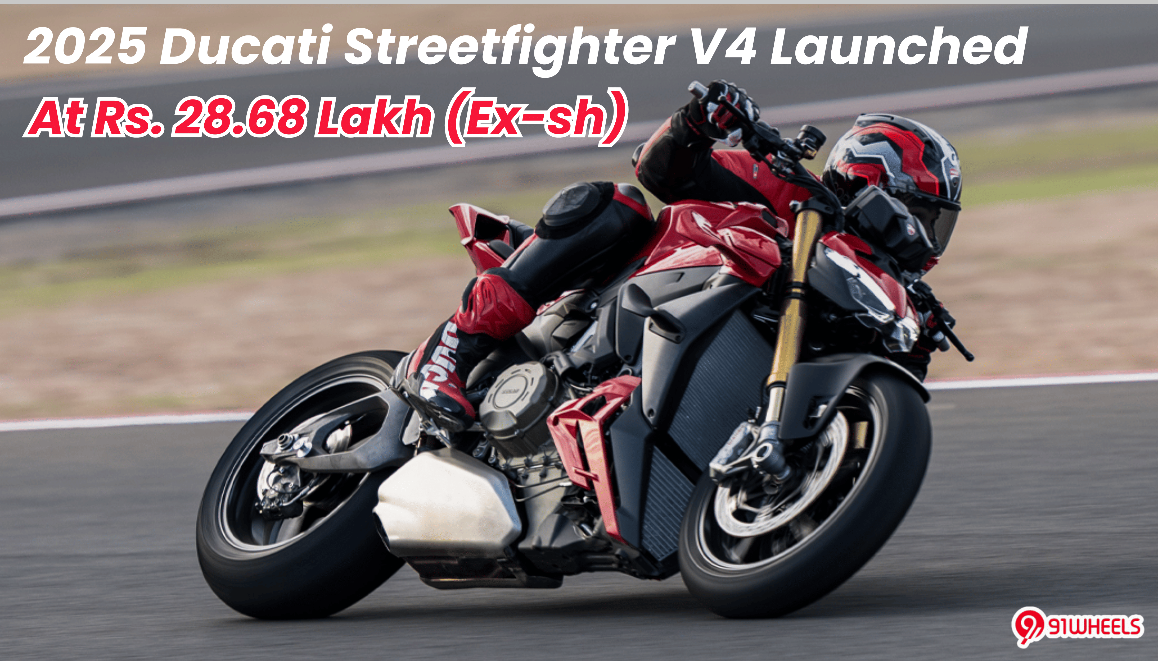 2025 Ducati Streetfighter V4 Launched At Rs. 28.68 Lakh (Ex-sh): Check Details