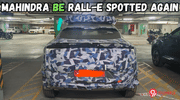 Mahindra BE Rall-E Spotted Again - Upcoming Electric Off-Roader
