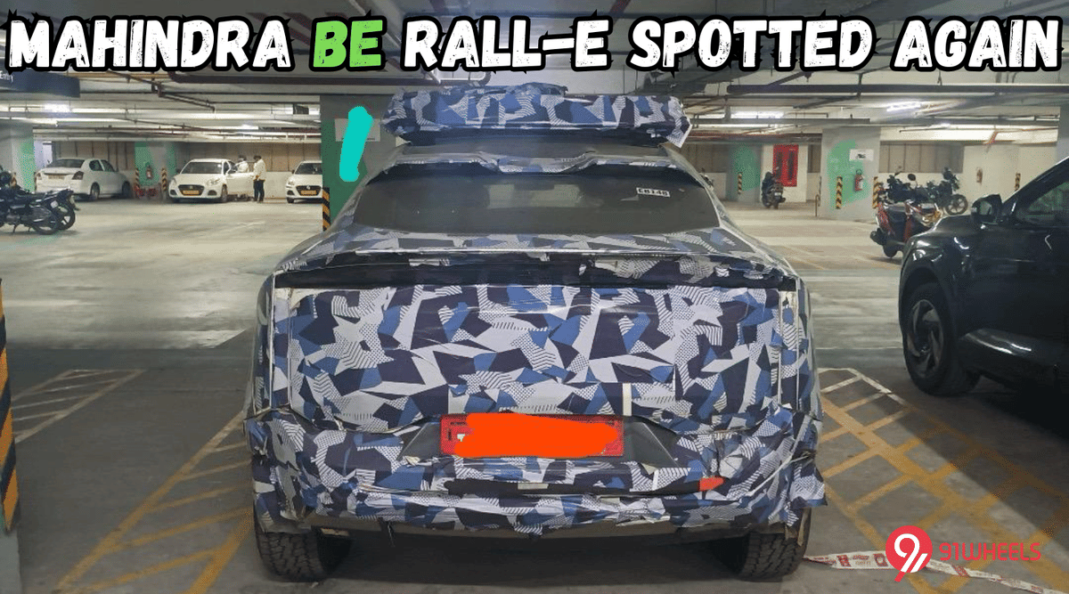 Mahindra BE Rall-E Spotted Again - Upcoming Electric Off-Roader Mahindra BE Rall-E Spotted Again - Upcoming Electric Off-Roader
