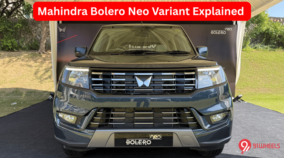 2025 Mahindra Bolero Neo Facelift Variants Explained 2025 Mahindra Bolero Neo Facelift Variants Explained