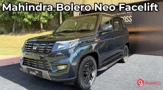 Mahindra Bolero Neo Facelift Launched - Start at Rs 8.49 Lakh