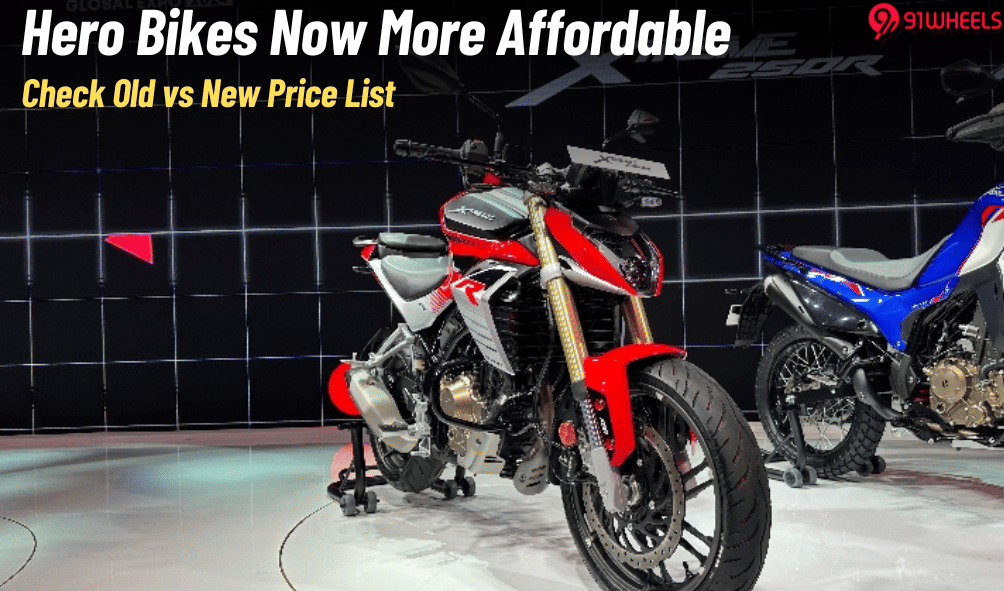 Hero Splendor Plus, Karizma XMR, & Others Price Slashed Post GST 2.0- New Price Hero Splendor Plus, Karizma XMR, & Others Price Slashed Post GST 2.0- New Price