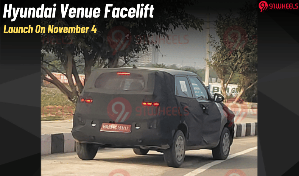 New-Gen Hyundai Venue Launch Confirmed For November 4 New-Gen Hyundai Venue Launch Confirmed For November 4