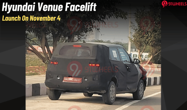 New-Gen Hyundai Venue Launch Confirmed For November 4 New-Gen Hyundai Venue Launch Confirmed For November 4