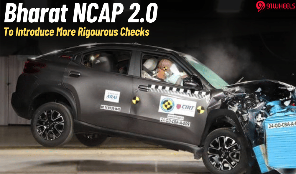 Bharat NCAP 2.0 To Toughen Crash Tests; Full Front & Rear Impacts Coming Bharat NCAP 2.0 To Toughen Crash Tests; Full Front & Rear Impacts Coming