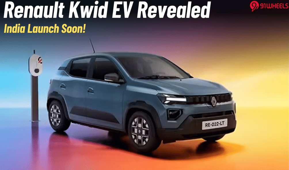 India-Bound Renault Kwid EV Revealed Overseas; 250 Km Range