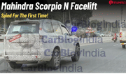 Mahindra Scorpio N Facelift Spied Testing: New Features, & What More?