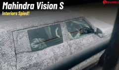 Mahindra Vision S Spied Again- Interiors Now On Camera!