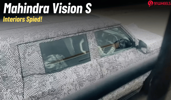 Mahindra Vision S Spied Again- Interiors Now On Camera! Mahindra Vision S Spied Again- Interiors Now On Camera!