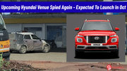Upcoming Hyundai Venue Spied Again - Expected To Launch In October